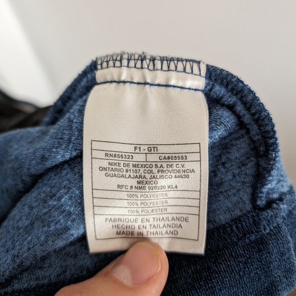 Nike - Air Jordan Velour Velvet Blue Full Zip Hoodie Size XL - Picture 8 of 9